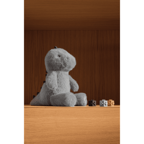 Liewood Binnie Stegosaurus Kosebamse - Blue fog
