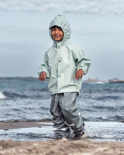 Didriksons Slaskeman regnsett til barn - ocean mint