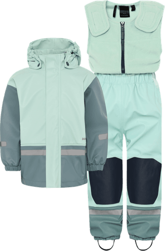 Didriksons Boardman Regnsett til barn - ocean mint