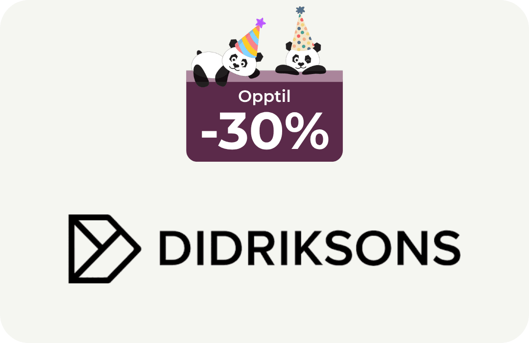 Didriksons - Opptil 30%