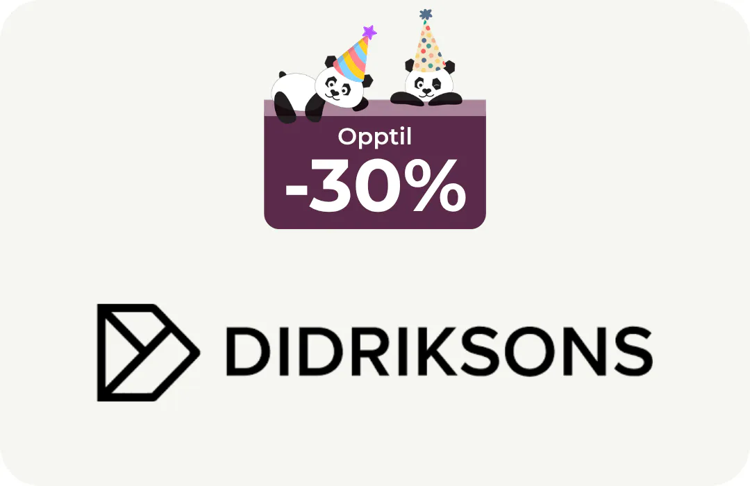 Didriksons - Opptil 30%