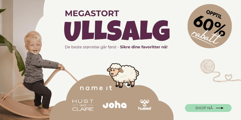 Megastort ullsalg | Opptil -60% rabatt
