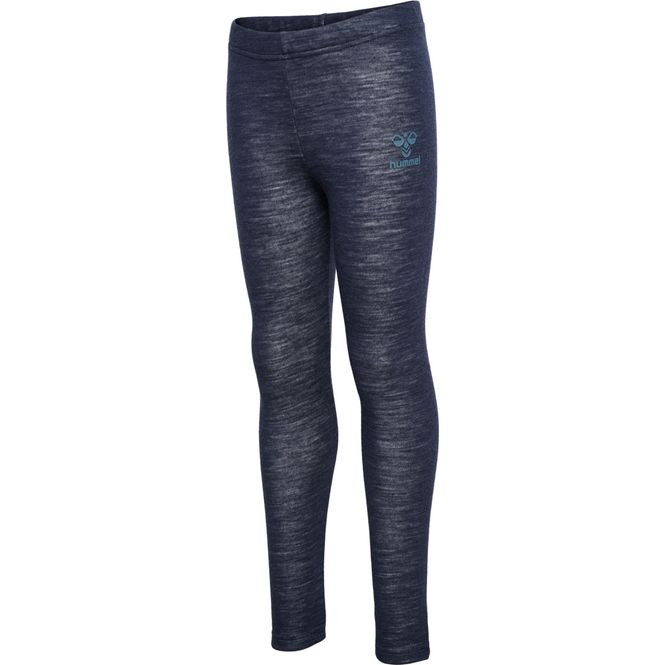 Hovedbilde Hummel Wingo ull/bambus leggings - black iris