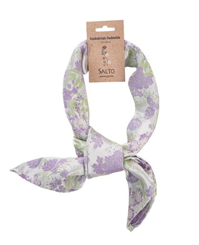 Salto Signe satin skjerf til festdrakt - lavendel