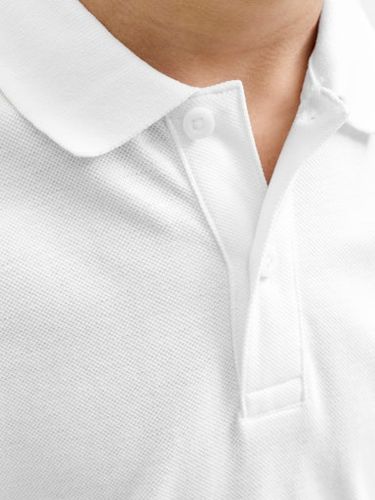Jack & Jones Laweston Poloskjorte til junior - bright white