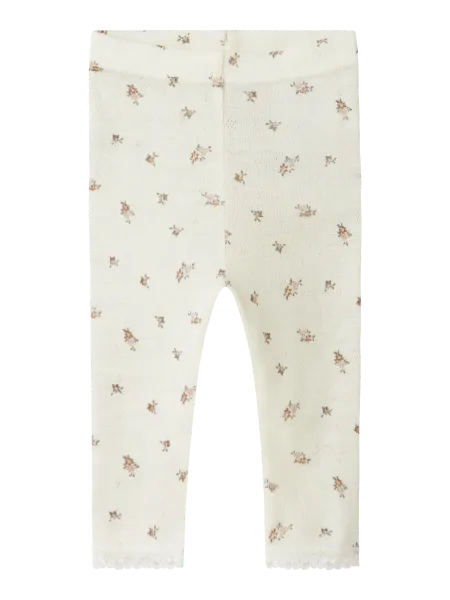 Hovedbilde Name It Wang ull leggings til baby small flower ...
