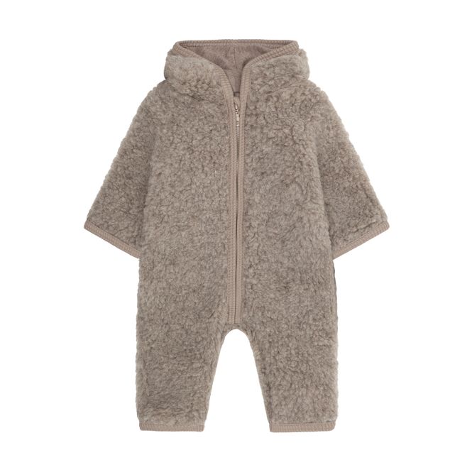 Hovedbilde Huttelihut Teddy ull dress - camel melange