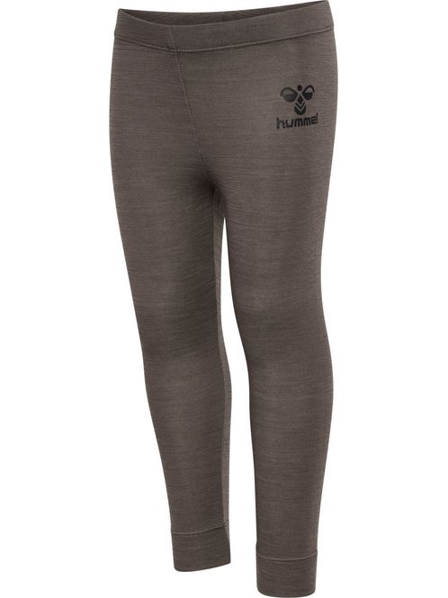 Hovedbilde Hummel Wolly ull/bambus leggings - major brown