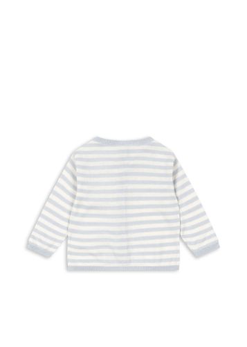Fanga Fontana Venti Strikkejakke til baby - gray dawn
