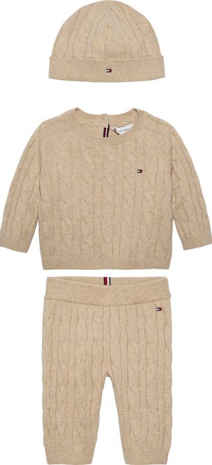 Hovedbilde Tommy Hilfiger strikket gavesett til baby - ...