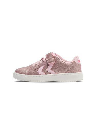 Hummel Derby Court XM jr glittersko - roseate spoonbill