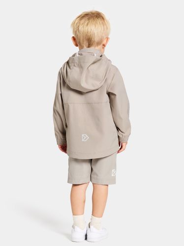 Didriksons Hallon Vindtett jakke til barn - beach beige
