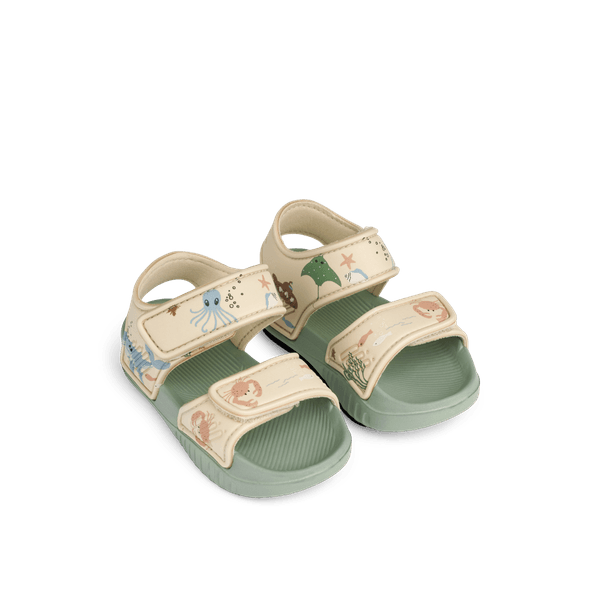 Hovedbilde Liewood Blumer sandaler til barn - Sea creature / ...