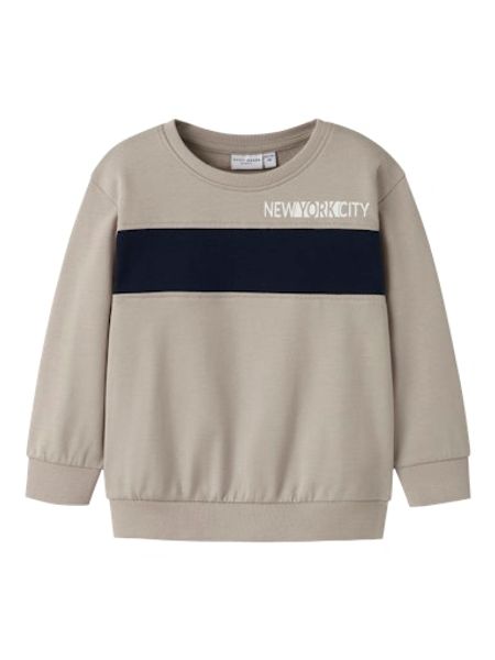 Hovedbilde Name It Vance sweatshirt til barn - island fossil