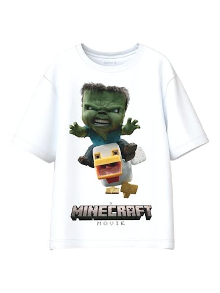 Hovedbilde Name It Nif Minecraft t-skjorte til barn - bright ...