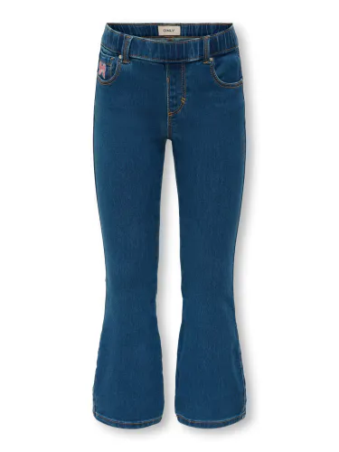 Kids Only Royal Bow Slengbukse til barn - medium blue denim
