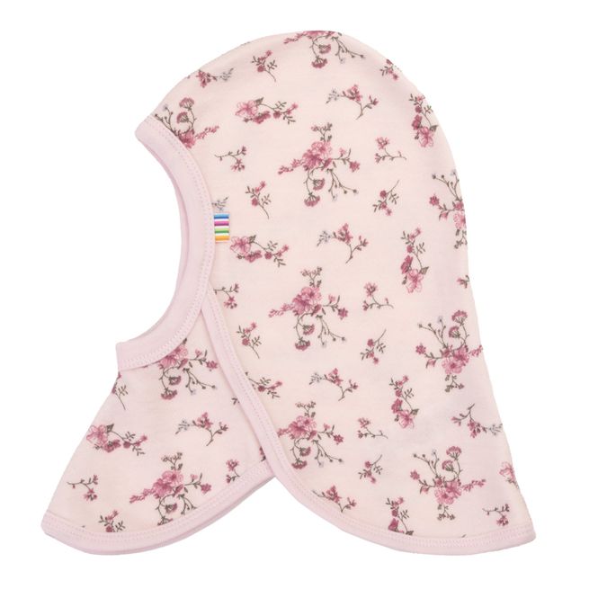 Hovedbilde Joha Flora ull/bambus balaclava - lys rosa