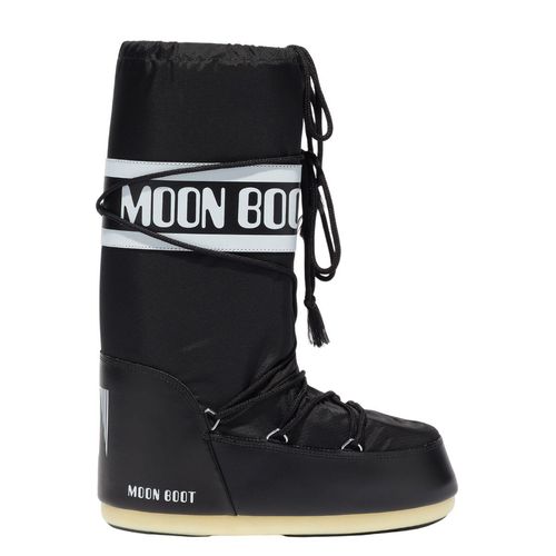 Moon Boot Icon Nylon til barn - black