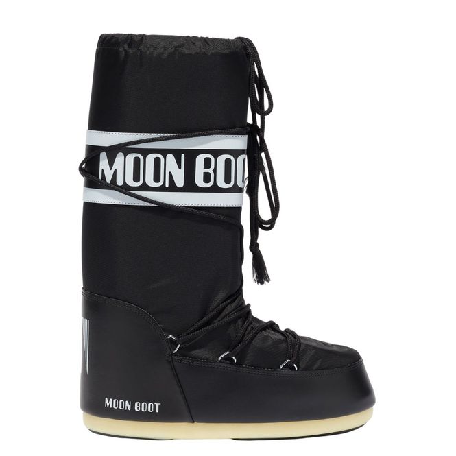 Hovedbilde Moon Boot Icon Nylon til barn - black