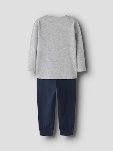 Name It Brannbil pysjamas til barn - grey melange