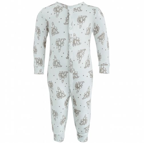 Blinke Teddy bambus heldress pysjamas - off white