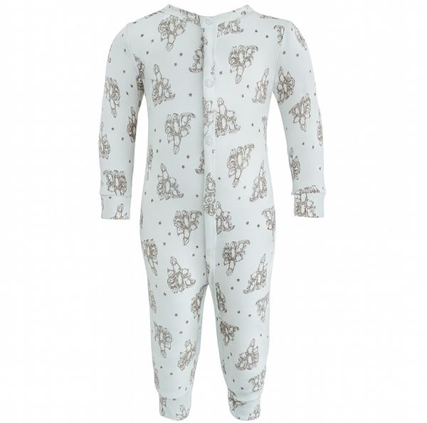 Hovedbilde Blinke Teddy bambus heldress pysjamas - off white