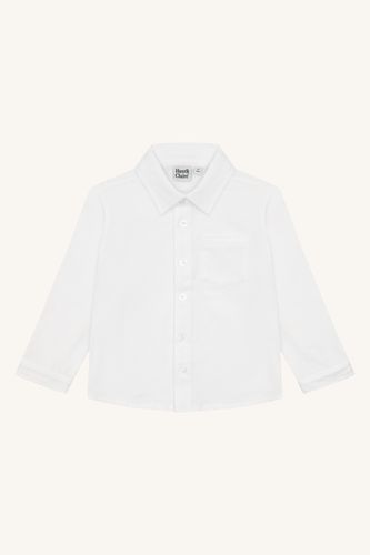 Hust & Claire Ravn Solid skjorte - white