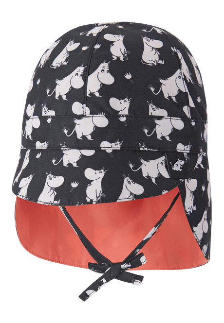 Hovedbilde Reima Moomin Solskydd solhatt - black