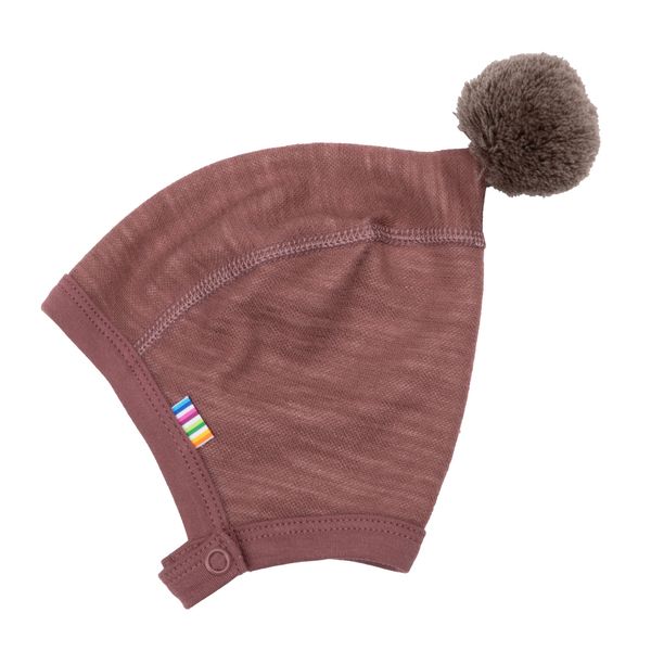 Hovedbilde Joha Goose ull/bambus babylue - ensfarget rosa