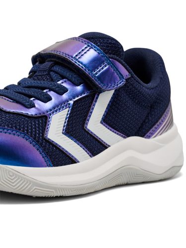 Hummel Multiplay Flex 2.0 innesko med borrelås til barn - multicolor