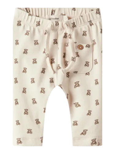 Lil' Atelier Gayo teddybear bukse - turtledove
