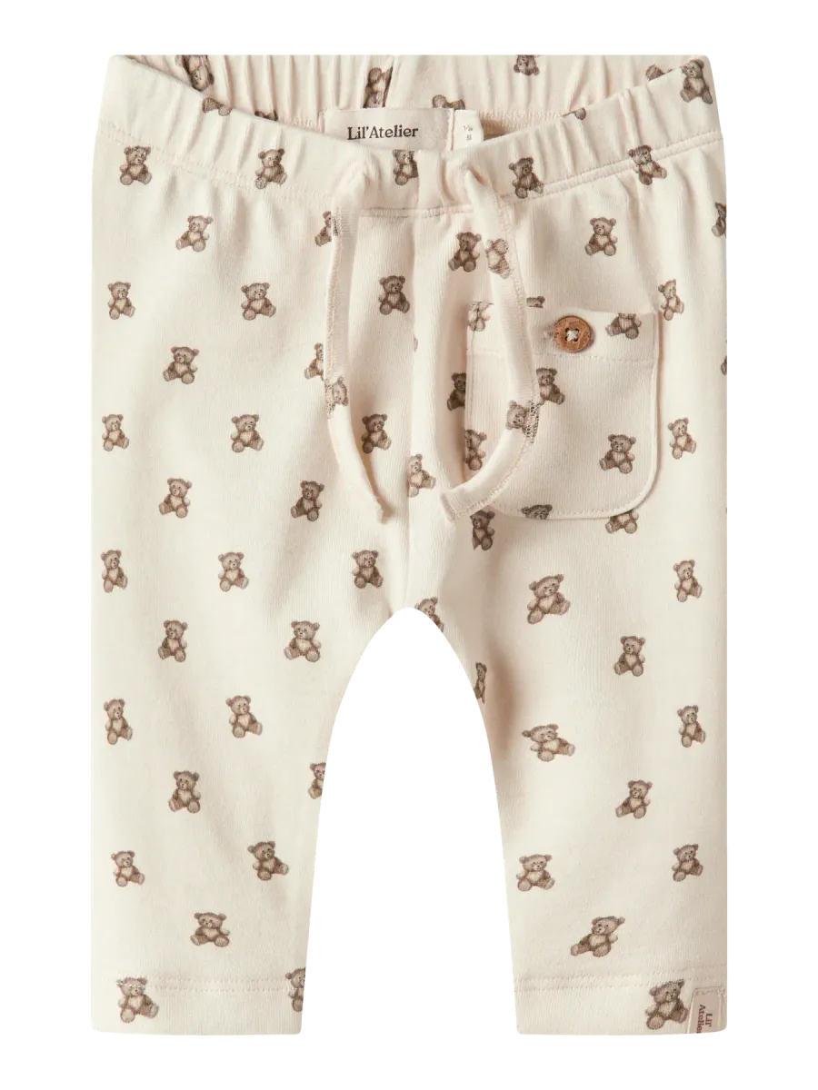 Lil' Atelier Gayo teddybear bukse - turtledove