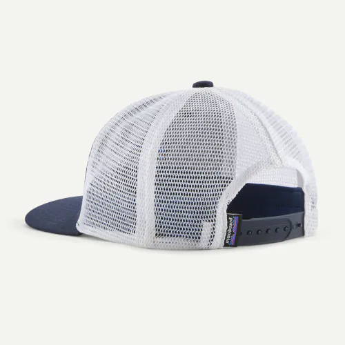 Patagonia Kids' Trucker Hat, P-6 Logo: Navy Blue