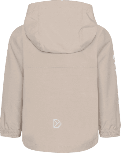 Didriksons Hallon Vindtett jakke til barn - beach beige