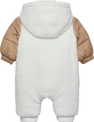 Tommy Hilfiger Teddy skisuit til baby - ivory silk