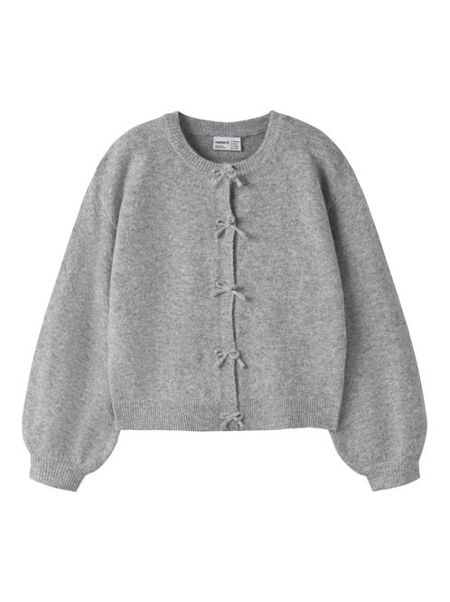 Hovedbilde Name It Frima strikket cardigan - grey melange